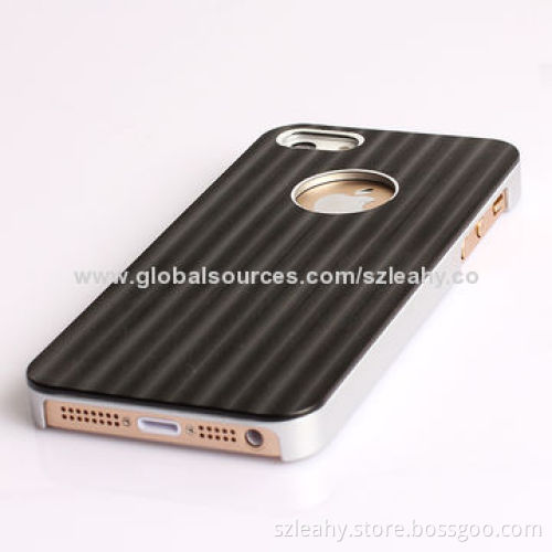 PC case with aluminum on the surface, for iPhone5/5s, guys style, appears so cool